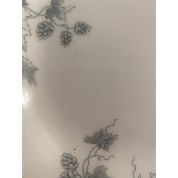 Johnson Brothers Semi Porcelain Serving Platter 14x10 Hop England Blue Gray - Picture 9 of 15